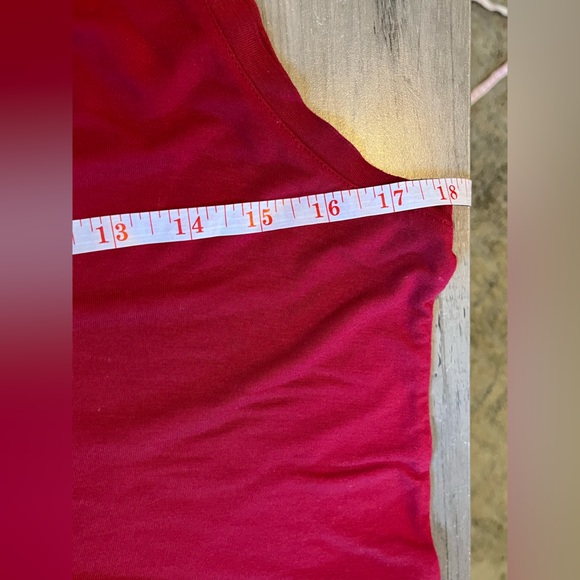 Babaton Sleeveless Red V Neck Tank Top Small - Picture 5 of 10